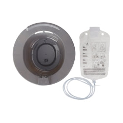 McKesson Round Plastic Graduated Sitz Bath - 2000 mL Capacity with Solution Bag and Tubing