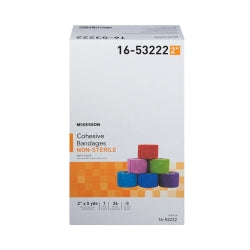 Self-Adhering Cohesive Bandage - Multi-Color Pack - Light Compression Wrap