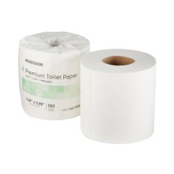 Premium 2-Ply Toilet Tissue - Sustainable Rapidly Renewable Fiber Bath Tissue 500 Sheets