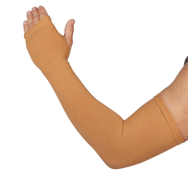 Protective Arm Sleeve - Knitted Tubular Compression Sleeve for Fragile Skin Protection, Medium