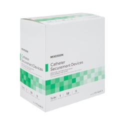 Indwelling Catheter Securement Device - Comfortable Non-Sterile Foley Catheter Holder with Gentle Adhesive