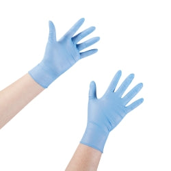 Sterile Nitrile Exam Gloves Powder-Free - Textured Fingertips Medical Grade Blue