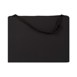 Bariatric Seat Cushion with Gel Foam Core - Black Nylon Cover - Pressure Relief Support Up to 500 lbs