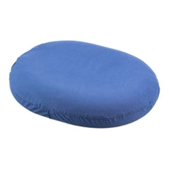 Premium Molded Foam Donut Seat Cushion with Removable Navy Cover - Medical Grade Comfort Support