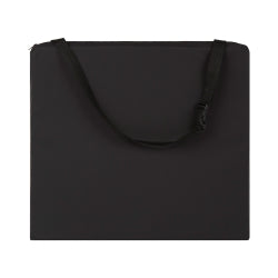 McKesson Gel Seat Cushion with Molded Foam - 2-Inch Pressure Relief Cushion with Black Nylon Cover