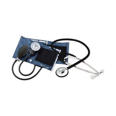 Aneroid Blood Pressure Monitor with Stethoscope Set - Adult Cuff 23-33cm Nylon Dial Display