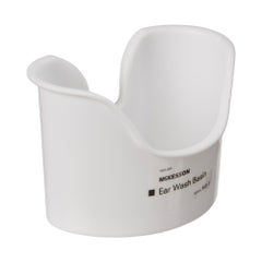 Reusable Ear Wash Basin - White Kidney Shape, Polypropylene, Autoclavable, Non-Sterile