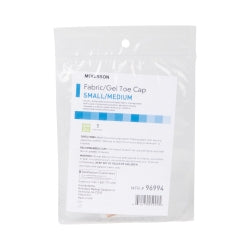 McKesson Toe Cap - Pull-On Fabric Gel Toe Protector Small/Medium (Beige)