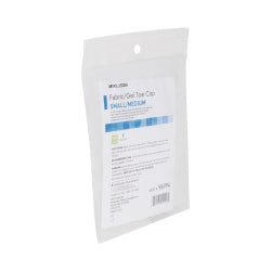 McKesson Toe Cap - Pull-On Fabric Gel Toe Protector Small/Medium (Beige)