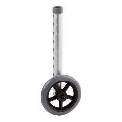 McKesson Walker Wheels for 1-Inch Frame Diameter - Durable Mobility Aid Accessory - Pair