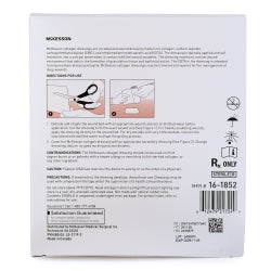 Collagen Alginate Wound Dressing - Sterile White Square for Chronic Wound Care