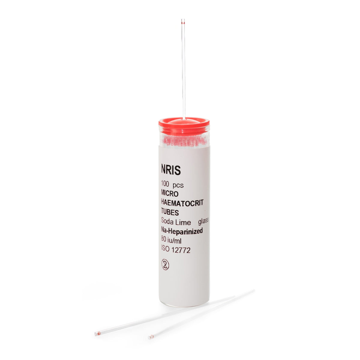 Capillary Blood Collection Tubes with Sodium Heparin - Micro-Hematocrit Glass Tubes 1000/Box