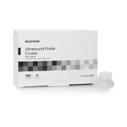 Ultrasound Probe Covers - Polyurethane Non-Sterile with Beaded Cuff, 1 x 9 Inch, Latex-Free (Bulk)