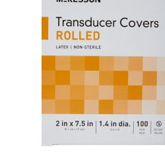 Ultrasound Transducer Cover - Latex, 2 x 7.5 Inch, Non-Sterile for External Probes