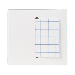 Dressing Retention Tape - Breathable Fabric with Grid Guidelines, Non-Sterile, White, Latex-Free
