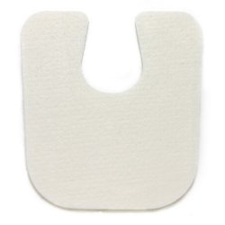 McKesson Adult Protective Foam Pad - Adhesive Foot Protection Cushion (White, 1/8" & 1/4" Thickness)