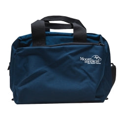 Professional First Aid and CPR Emergency Bag - 6 Pocket Cordura Nylon, Navy Blue, 12x10x6.5 Inch