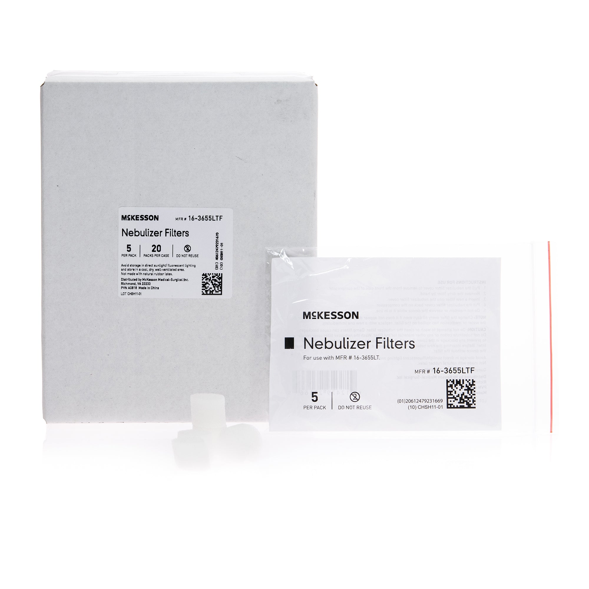 Nebulizer Replacement Filter - Compatible with Compression Nebulizer Systems | Latex-Free Medical Grade Filter