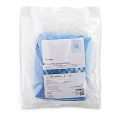 McKesson Surgical Minor Procedure Drape - SMS Fabric with Adhesive Fenestration