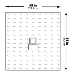 Medline Universal Split and Bar Surgical Drape Packs - Sterile Disposable Surgical Drapes with Absorbent Reinforcement