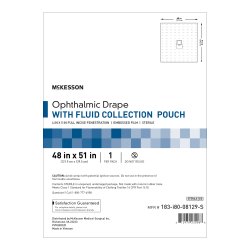 Medline Universal Split and Bar Surgical Drape Packs - Sterile Disposable Surgical Drapes with Absorbent Reinforcement