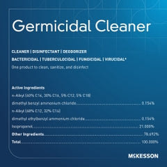 Hospital-Grade Surface Disinfectant Cleaner Spray - Fast-Acting Germicidal Solution (24 oz)
