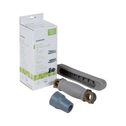 McKesson Quick-Adjust Aluminum Crutch Accessory Kit - Complete Comfort & Safety Solution with Underarm Covers, Hand Grips & Tips