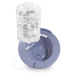 Medical Sitz Bath Kit with 2000mL Solution Bag - Post-Surgical & Hemorrhoid Relief Treatment System