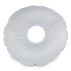McKesson White Inflatable Donut Seat Cushion - 13 Inch Diameter Ring Cushion for Pressure Relief