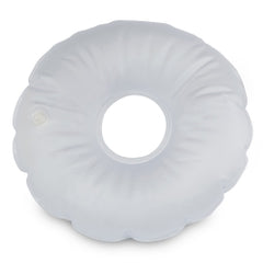 McKesson White Inflatable Donut Seat Cushion - 13 Inch Diameter Ring Cushion for Pressure Relief