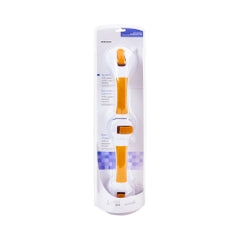 Plastic Suction-Cup Grab Bar - 300 lbs Capacity ADA Compliant Safety Handle for Bathroom