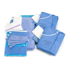 General Surgery Multi-Procedure Laparotomy Drape Pack - Sterile Surgical Draping System - Pack of 4