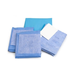 Urology Cystoscopy Drape Pack - Sterile SMS T-Drape with Absorbent Reinforcement