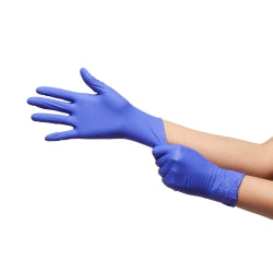 Nitrile Exam Gloves Powder-Free - Dark Blue Disposable Medical Gloves