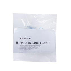 Heat and Moisture Exchanger with Filter - Mini In-Line, 26.77mL, 99.9% Bacterial/Viral Filtration