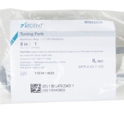 Professional Medical Tuning Fork C-128 - Premium Aluminum Alloy, 203mm Surgical Grade Diagnostic Instrument