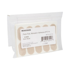 Adhesive Foot Protective Pads - Beige Adult Cushioning Pads for Comfort & Pain Relief