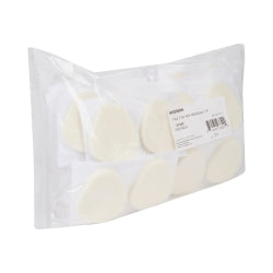 Adult Felt Protective Pads - Adhesive, 1/4" Thick Cushioning, White