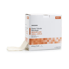 McKesson Spandagrip Elastic Tubular Support Bandage - Reusable Compression Wrap, Natural Non-Sterile