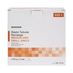 McKesson Spandagrip Elastic Tubular Support Bandage - Reusable Compression Wrap, Natural Non-Sterile