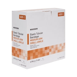 McKesson Spandagrip Elastic Tubular Support Bandage - Reusable Compression Wrap, Natural Non-Sterile