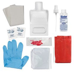 Bloodborne Pathogen Spill Clean-Up Kit - Complete Emergency Response Pack with PPE & Disinfectant