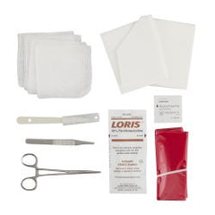 Sterile Incision and Drainage Procedure Tray Kit - Complete Single-Use Medical Kit