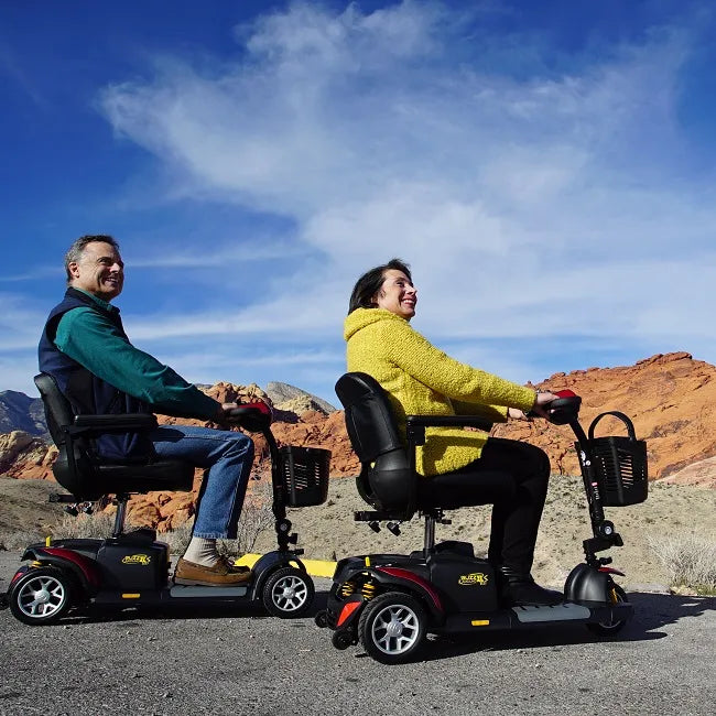 Buzzaround EX 4-Wheel Mobility Scooter by Golden Technologies - Portable Travel Electric Scooter 155 lbs