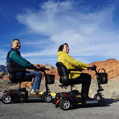 Buzzaround EX 4-Wheel Mobility Scooter by Golden Technologies - Portable Travel Electric Scooter 155 lbs