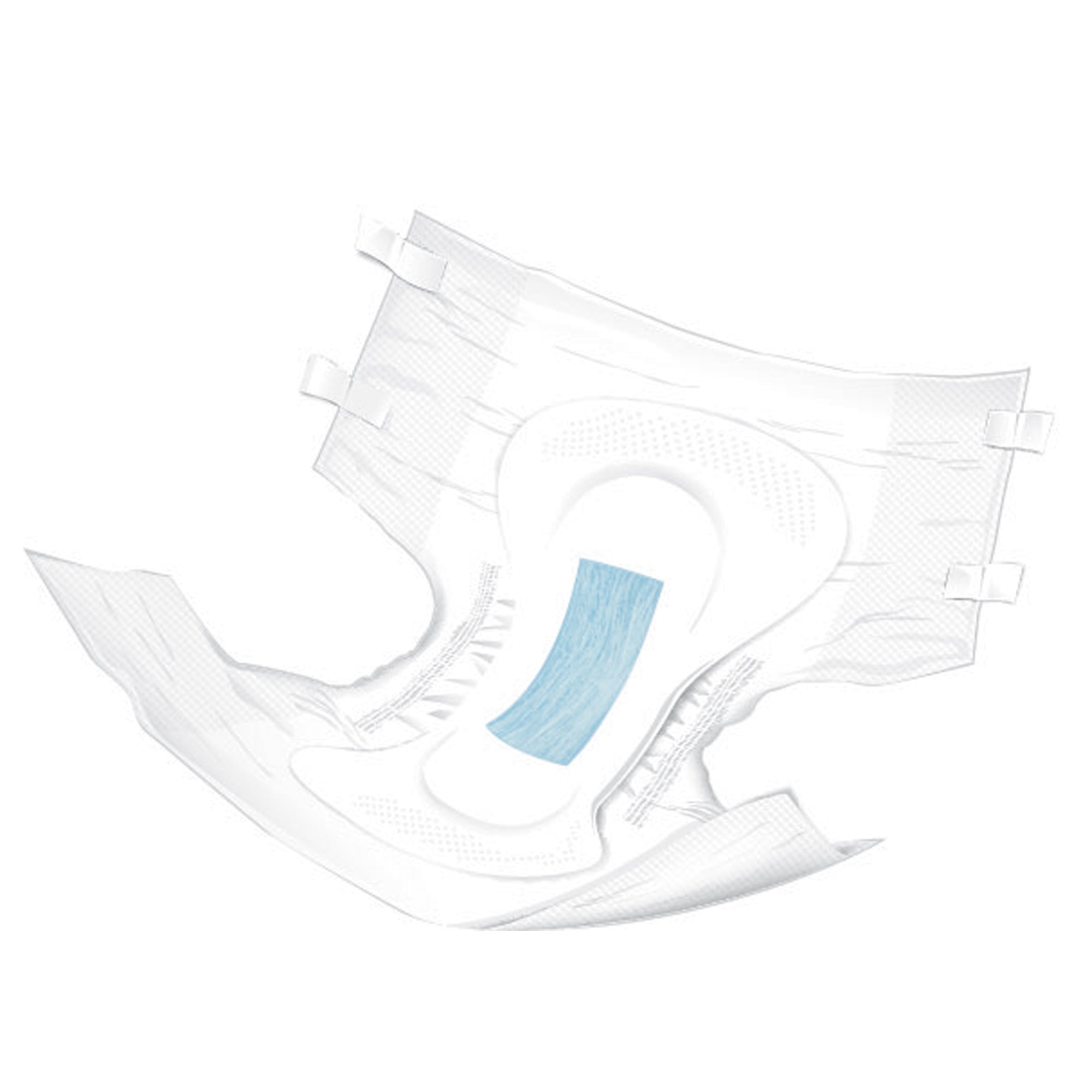 Super Absorbent Incontinence Briefs - Unisex Adult Diapers with Odor Control