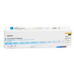 Hydrophilic Intermittent Catheter - Sterile Coudé Tip Male Urethral Catheter Pre-Lubricated