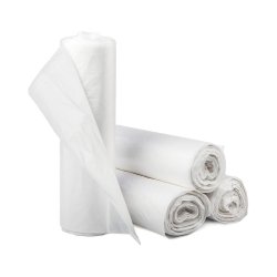 Heavy Duty Trash Bags - 45 Gallon - Star Seal Bottom - Coreless Interleaved Rolls - 250 Count