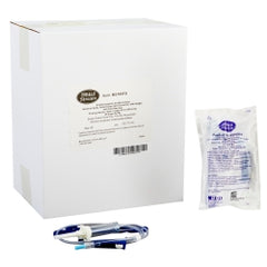 Secondary IV Administration Set - 40 Inch Tubing with Roller Clamp - Sterile Gravity Infusion System