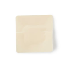 Sterile Hydrocellular Foam Dressing with Film Backing - Tan Square Wound Care Bandage